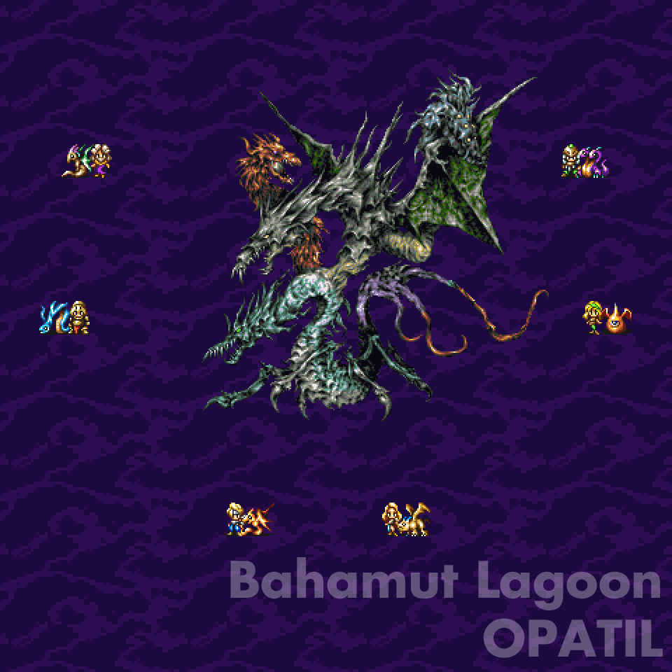 Bahamut Lagoon／バハムートラグーン 攻略：終章戦闘用マップ画像